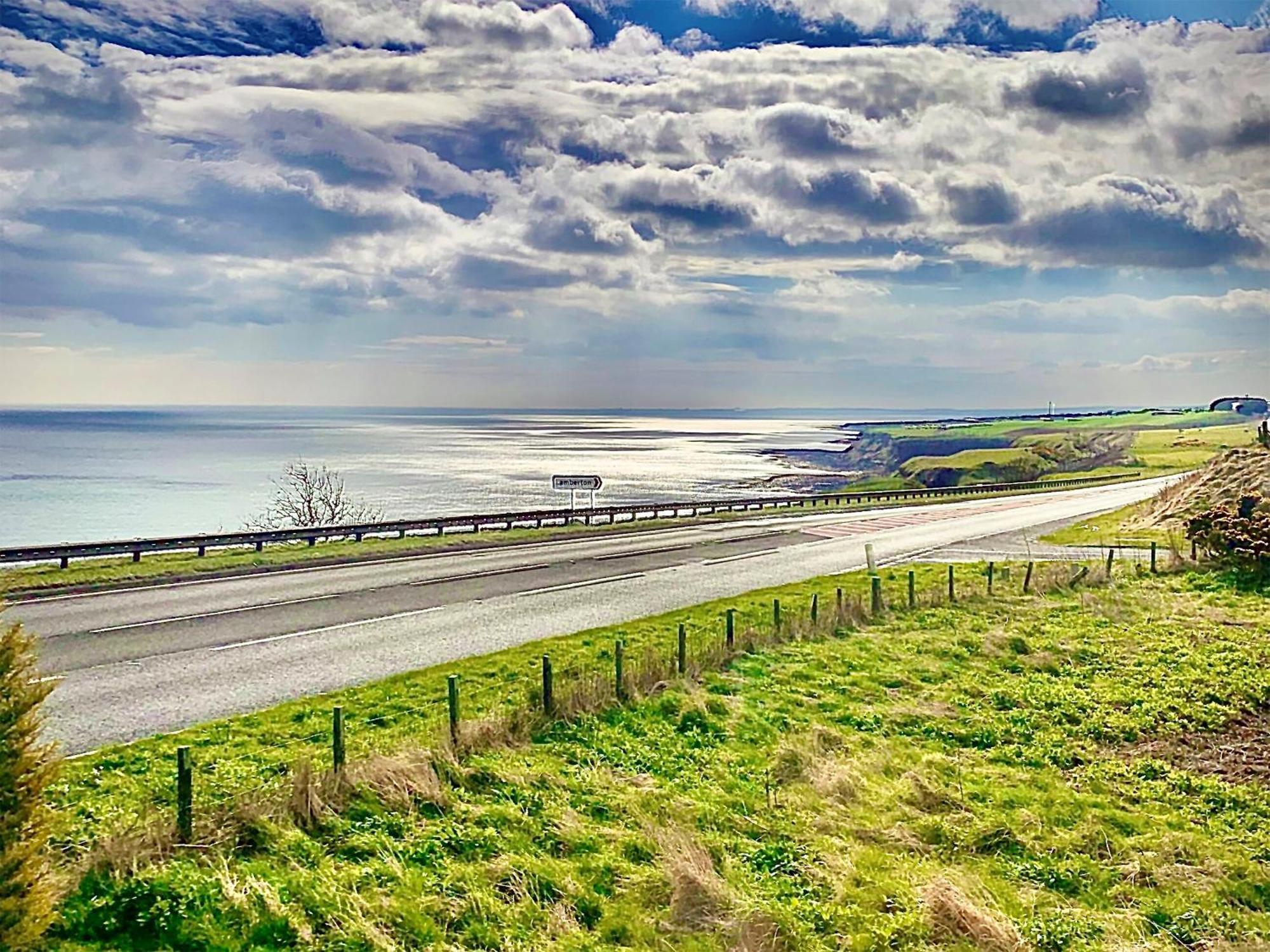 Villa Sea View At Lamberton Burnmouth Exterior foto